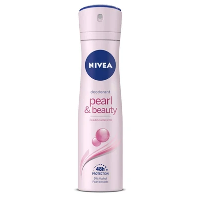 NBS150PB, Nivea Body Spray 150ml Pearl & Beauty, 8904256001762