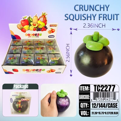 TC2277, Crunchy Squishy Mangosteen  2.76"x 3.15", 887258042774