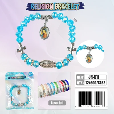 JR-011, Crystal Religion Bracelet, 887257840012