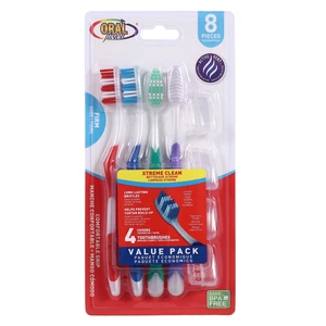 68006, Oral Fusion Toothbrush 8PK Xtreme Med, 191554680067