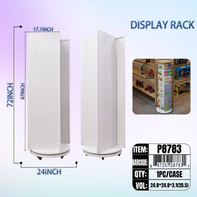 P8783, Rotating Displays 4 Side long Board 17.7"x66.9", 887257287831