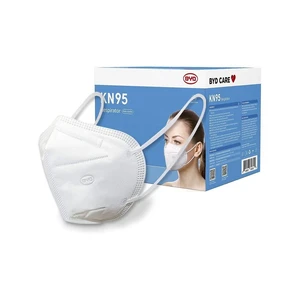 BYD-DG3101, KN95 Face Mask 50PK Box White