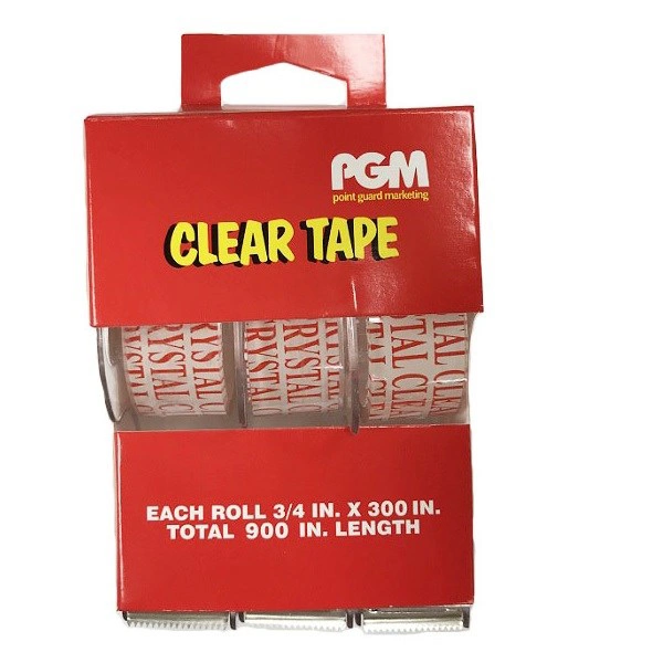 34310, Super Clear Tape 3/4x300in 3PK Made In Taiwan, 602323343101
