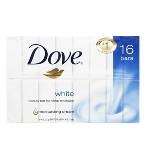 DS16W, Dove Soap 4oz 16PK White