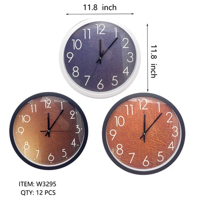 W3295, Wall Clock Assorted Color, 887257732959