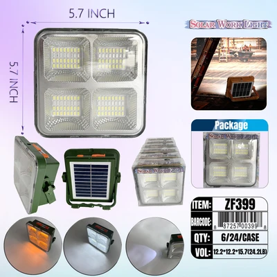 ZF399, Solar & Recharge Working Lamp, 887257003998