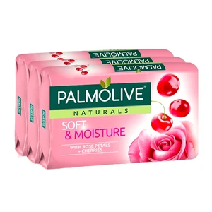 PBS80-RPC, Palmolive Bar Soap 80g 3PK Rose Petals + Cherries, 8850006490907
