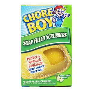 CB89026, Chore Boy Soap Filled Scrubbers, 811435002268