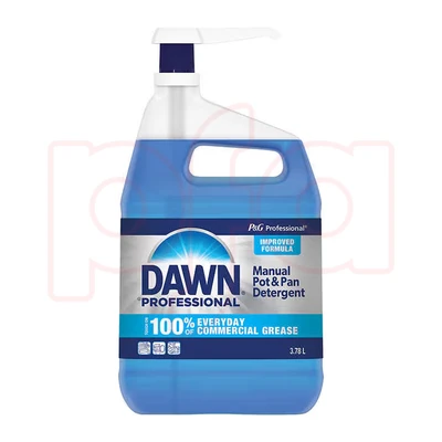 DAWN128PRO, Dawn Professional 3.78L (128oz) Manual Pot & Pan Detergent, 030772152614