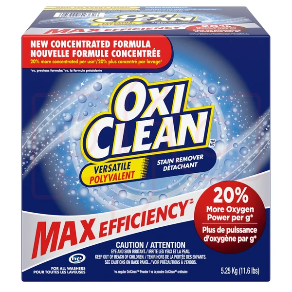OXICLEAN525, Oxi Clean 5.25kg 11.6LBS Stain Remover Powder, 065333523626