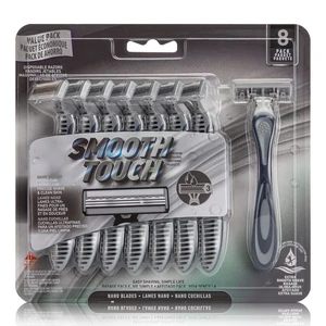 67118, Smooth Touch Razor Triple blade 8PK, 191554671188