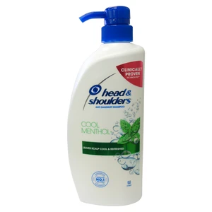 HSS720CM, Head & Shoulders Shampoo 720ml w/ Pump Cool Menthol, 4902430397964
