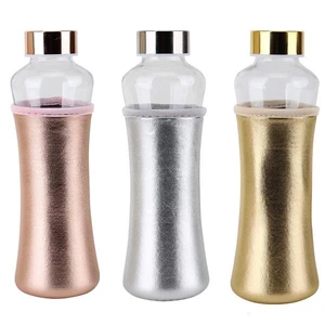 58137, Splash Glass Bottle 14oz Gold Foil Sleeve, 191554581371