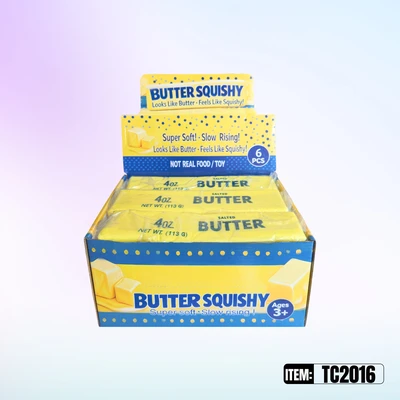 TC2016, Squishy Butter 9.25" x 2.36" x2.36‘’, 887258040169