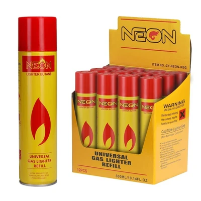NEON8143, Neon Butane Refill 300ml, 855553008146