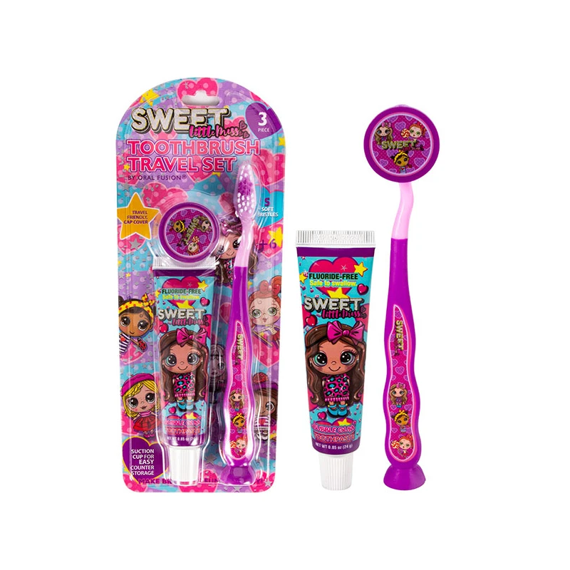 Oral Fusion Kids Travel Set 3PK Sweet Missy