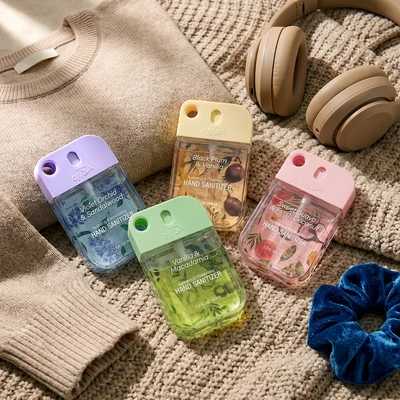 OL60384, Wish Hand Sanitizer Spray 1.5oz with Keychain Hole – Hanging Bag, 191554603844