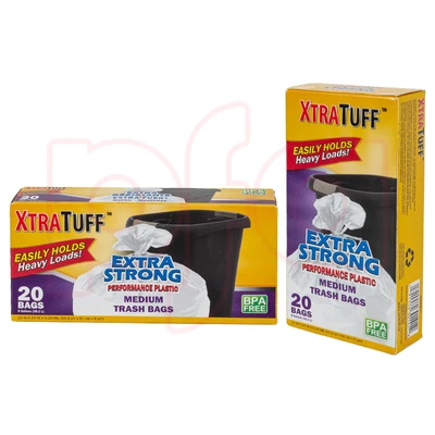 30141, XtraTuff™ Twist Tie Trash Bag 8GAL 20CT, 191554301412