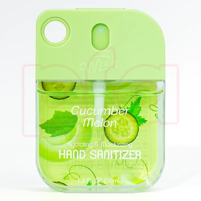60380, Wish 1.2 oz Hand Sanitizer Spray , Sweet Guava/Black Plum/Cucumbe Melon/Violet Orchid, 191554603806
