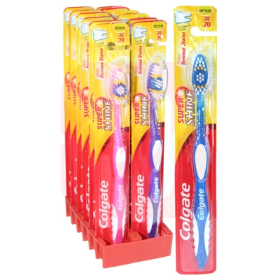 CTB-SSM, Colgate Toothbrush Super Shine Med, 8901314307255
