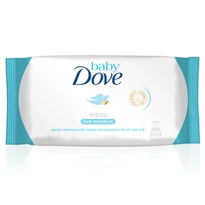 DW50R, Dove Baby Wipes 50CT Rich Moisture, 8710908657559