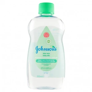 JJO500A, JJ Baby Oil 500ml Aloe Vera, 3574660209853