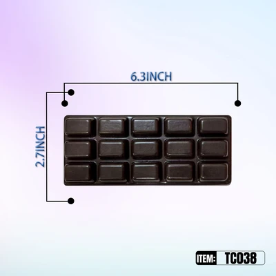 TC038, Squishy Butter Chocolate  5.31"x1.57"x1.46", 887258030382