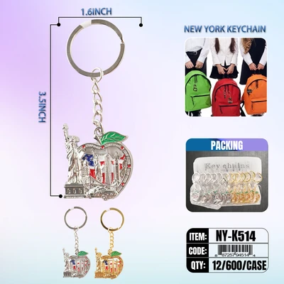 NY-K514, NY key chain, 887257945144