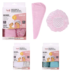 73014, Ideal Bath Hair  Wrap & Shower Cap, 191554730144