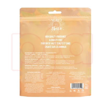 89329, SOLO EN IBIZA Body Mist 1.02.oz Women's 3pcs Bag Set GRANADA GROOVE TOLEDO TANGO SEVILLE SERENADE, 191554893290