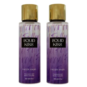 OD88605, LIQUID KISS Body Spray for Women 8.4oz FALLEN ANGEL Scent Long-Lasting Fragrance Body Mist FALLEN ANGEL Fragrance, 191554886056