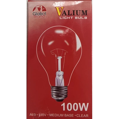 GB07615, 1pc Clear Light Bulb 100W, 874507007615