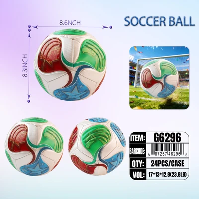 G6296, Soccer Ball No.5 & OPP Bag, 887257462962
