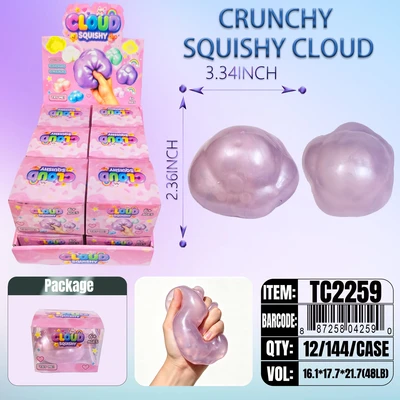 TC2259, Crunchy Squishy Cloud 4.5", 887258042590