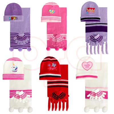 10301C, Thermaxxx Winter Set 3PK Junior Girls, 191554103016