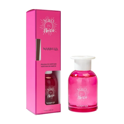 88342, SOLO EN IBIZA  Glass Diffuser 4.06oz/120ml MARBELLA, 191554883420