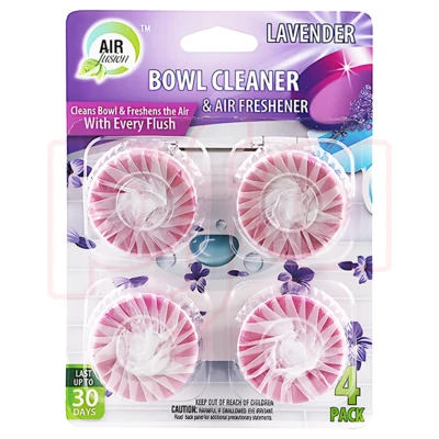 60113, Air Fusion Bowl Cleaner & Freshener 4PK Lavender, 191554601130