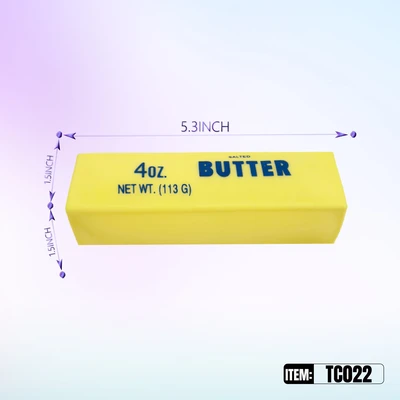 TC022-1, Squishy Flour Butter 4oz 1.5' x 5.1"