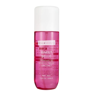 OD89864, Declassified  Ladies Body Mist 250ml/8.45fl.oz    SWEET BELLE, 191554898646
