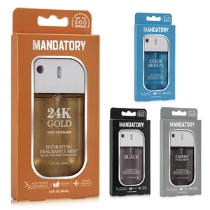 89924, Mandatory Men Hydrating Fragrance Mist 1.5oz, 191554899247