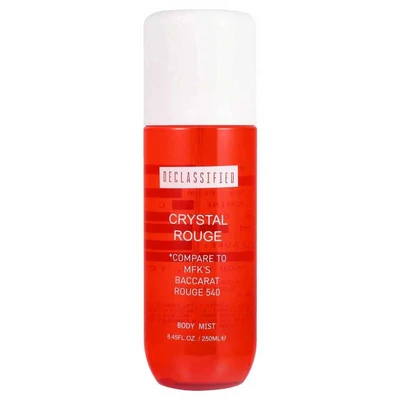 OD89861, Declassified  Ladies Body Mist 250ml/8.45fl.oz   CRYSTAL ROUGE, 191554898615