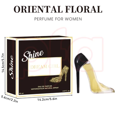89065, Eau de Parfum 2.9 oz/85 ml Dream Girl Shine for Women - United Scents, 191554890657
