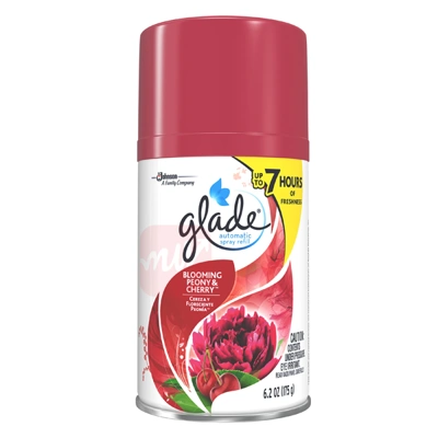 GL62AR-BPC, Glade Refill 6.2oz Blooming Peony & Cherry, 046500763502