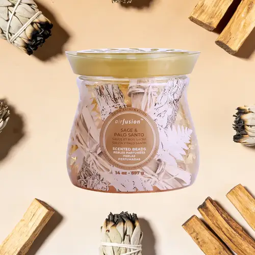 Sage & Palo Santo Crystal Beads Air Freshener