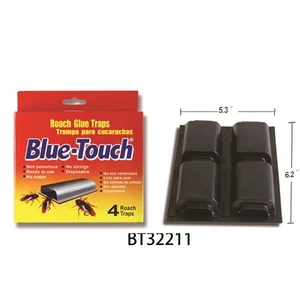 BT32211, Blue-Touch Roach Trap 4PK Red, 6931492322117