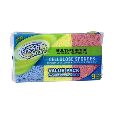 32230, Fresh Start Cellulose Sponges 9PK, 191554322301