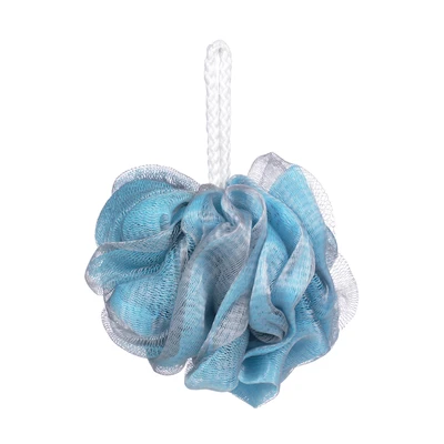 73005, Ideal Bath Multi-Color Shower Pouf with Display, 191554730052