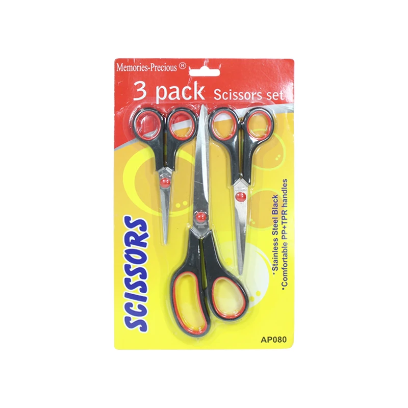 Memories-Precious 3 Pack Stainless Steel Scissors