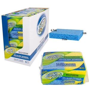 32227, Fresh Start Sponge 6PK Cellulose Only, 191554322271