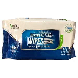 U20WW, UNIKU 20CT Disinfecting Wipes, 8938525670212